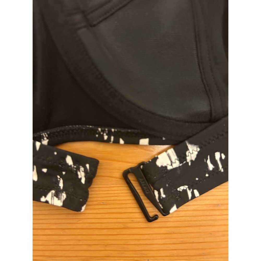 *NWT* DKNY SWIM Graphic Print Underwire Balconette Bikini Top L Modern Resort - Picture 8 of 9